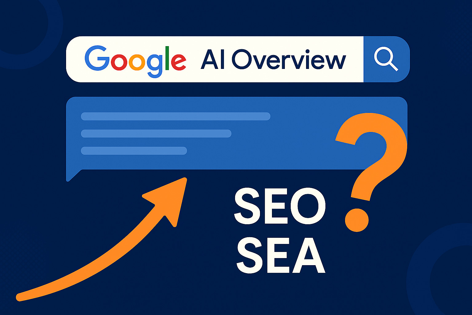 google ai overview seo sea